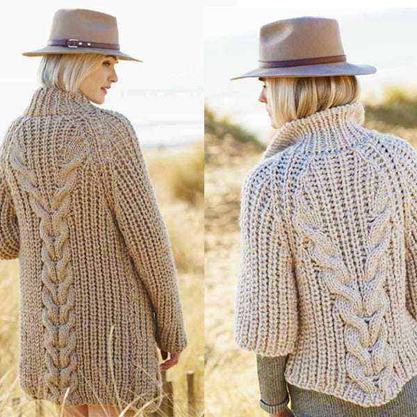 Breipatroon Twist damesvest (Digital)