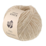 Lana Grossa Pelo Cashmere 002 Gebroken wit/Beige - productfoto