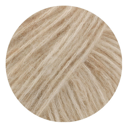 Lana Grossa Pelo Cashmere 002 Gebroken wit/Beige - productfoto - afbeelding 2