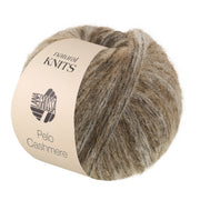 Lana Grossa Pelo Cashmere 003 Bruin/Beige - productfoto