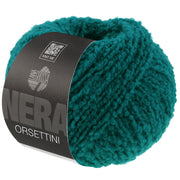 Lana Grossa Orsettini 011 Opaalgroen bol bouclégaren in kleur Opaalgroen