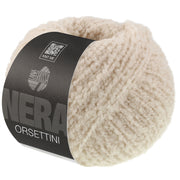 Lana Grossa Orsettini 016 Schelp bol bouclégaren in kleur Schelp