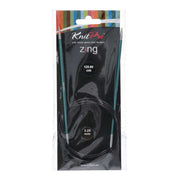 KnitPro Zing Rondbreinaalden 120cm 3,25 mm