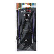 KnitPro Zing Rondbreinaalden 120cm 3,75 mm
