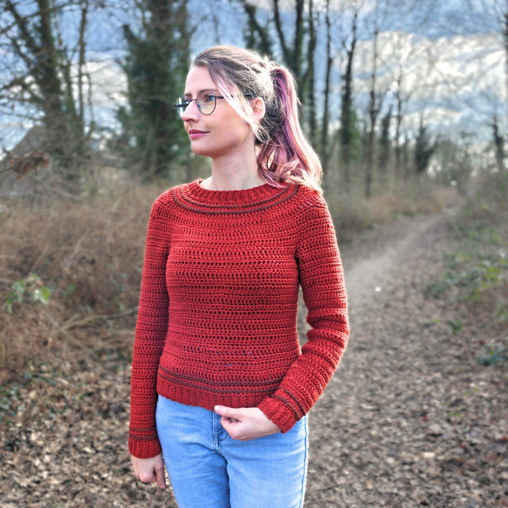 Oletta Sweater haakpakket - Its Annemade