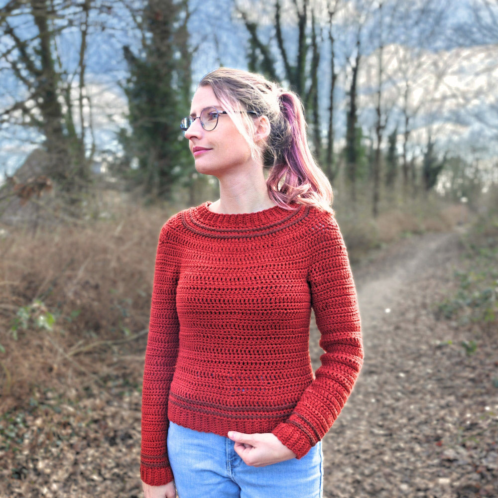 Oletta Sweater haakpakket - Its Annemade (2)