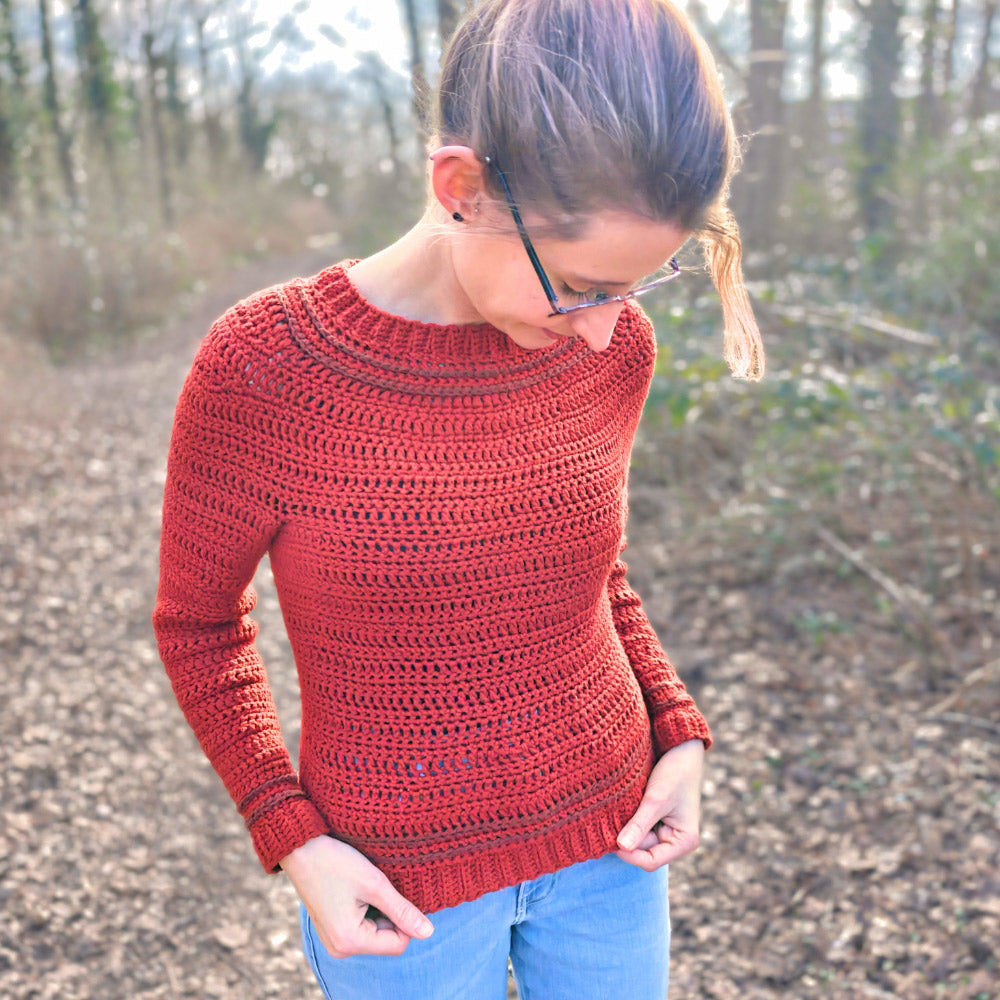 Oletta Sweater haakpakket - Its Annemade (9)
