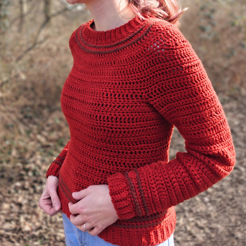 Oletta Sweater haakpakket - Its Annemade (14)
