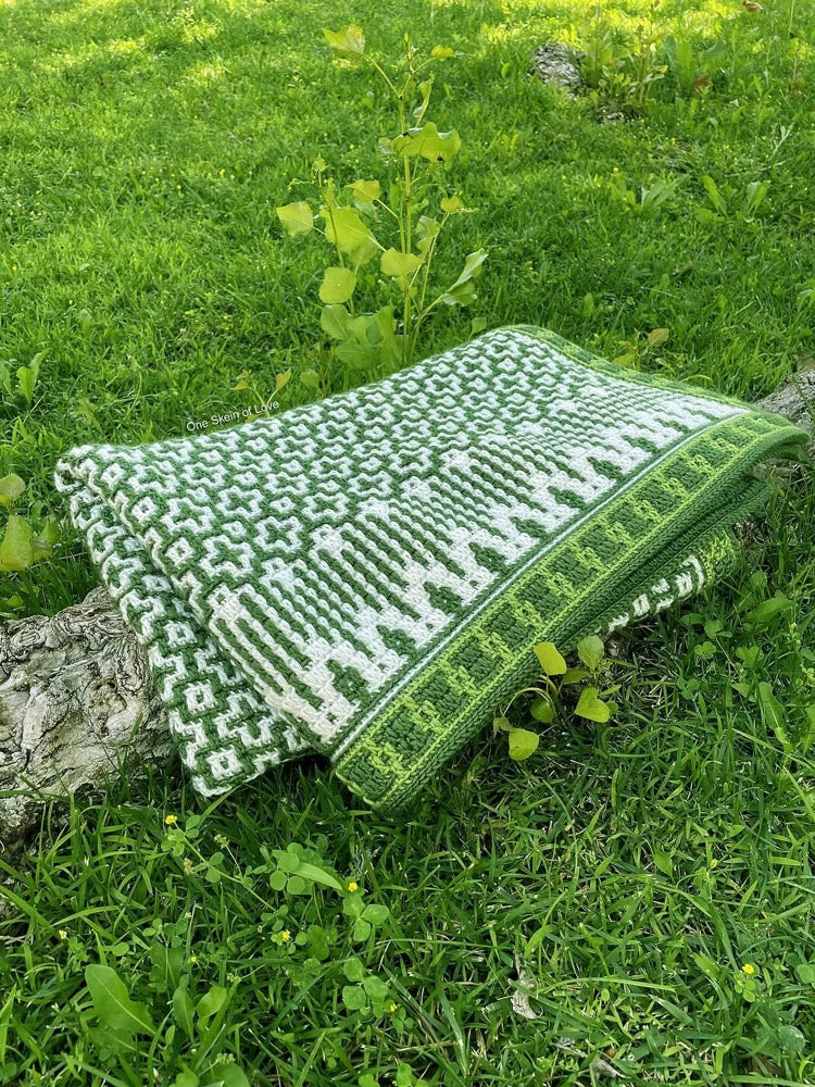 Go with the flow deken ana morais soares — gemaakt met One Skein of Love Go With the Flow deken Haakpakket (7)