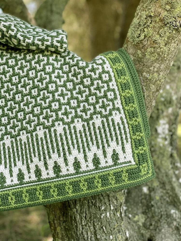 Go with the flow deken ana morais soares — gemaakt met One Skein of Love Go With the Flow deken Haakpakket (5)
