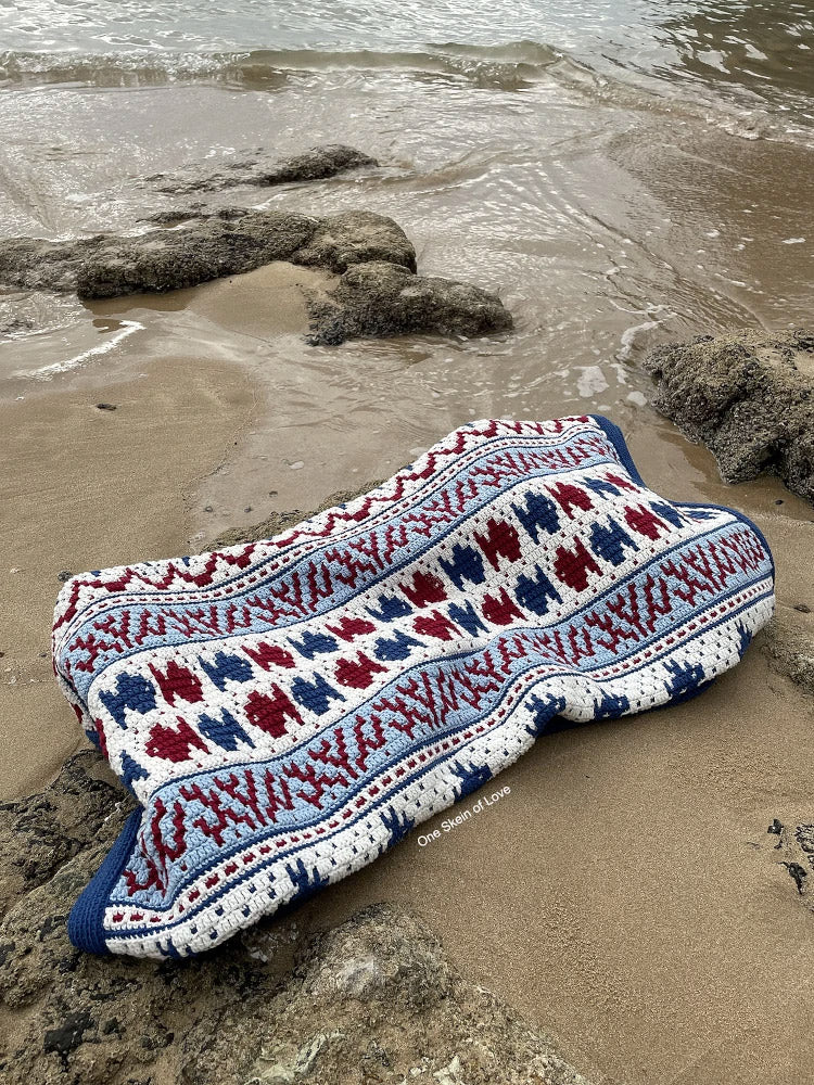 Sea Life Deken van Ana Morais CAL haakpakket (3)