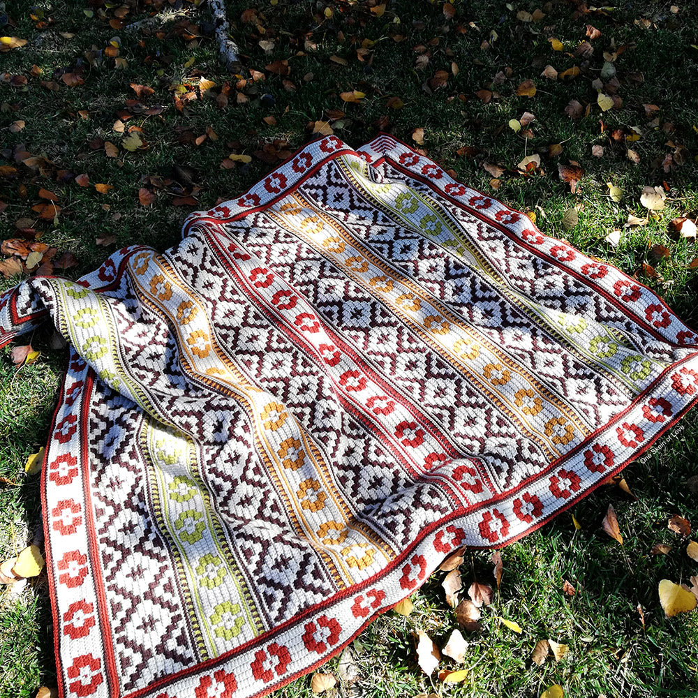 One skein of love when summer turns into fall — gemaakt met One Skein Of Love - When Summer Turns Into Fall Haakpakket