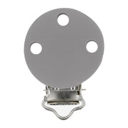 Opry Siliconen speenklem Donker Grijs 29,5x42,7mm