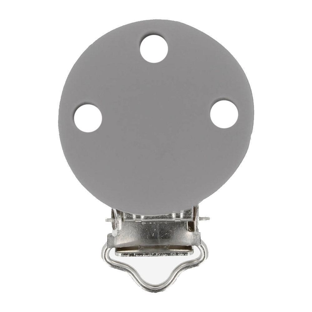 Opry Siliconen speenklem Donker Grijs 29,5x42,7mm