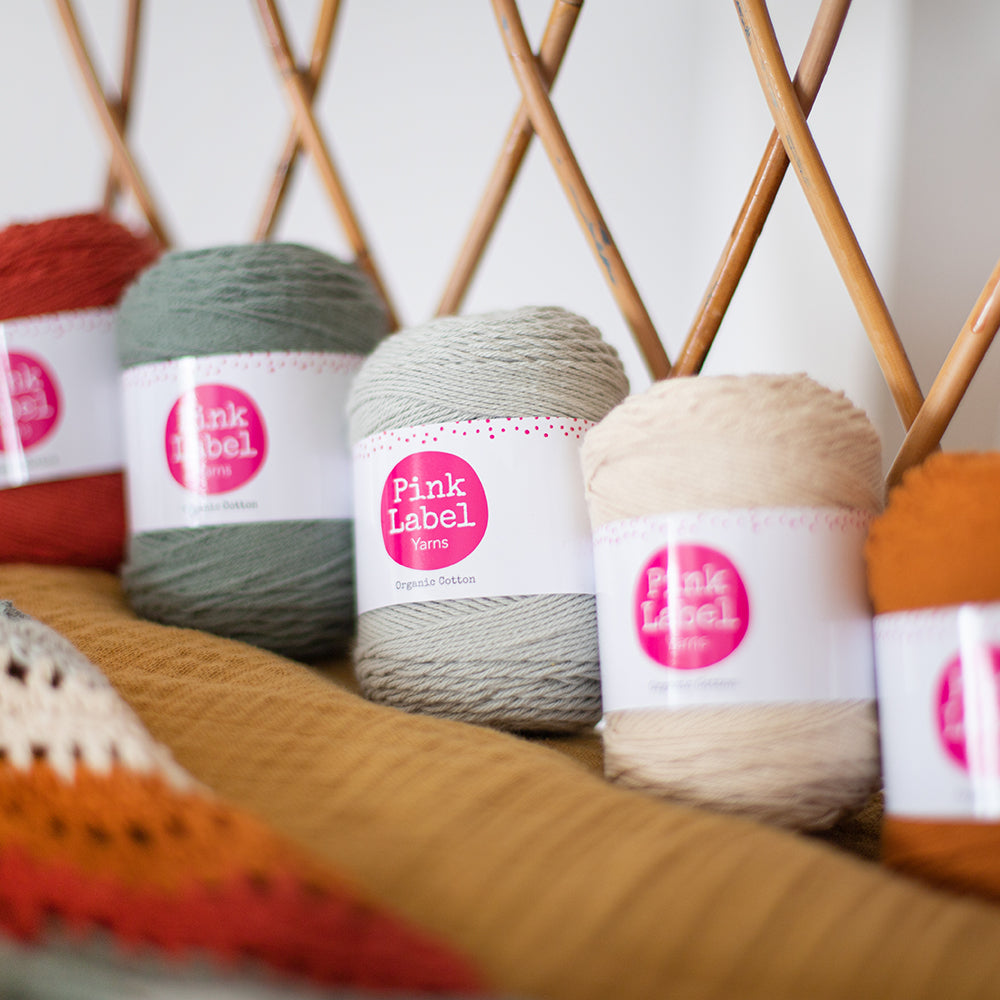 Zigzag babydekentje — gemaakt met Organic Cotton Zigzag Babydeken Haakpakket