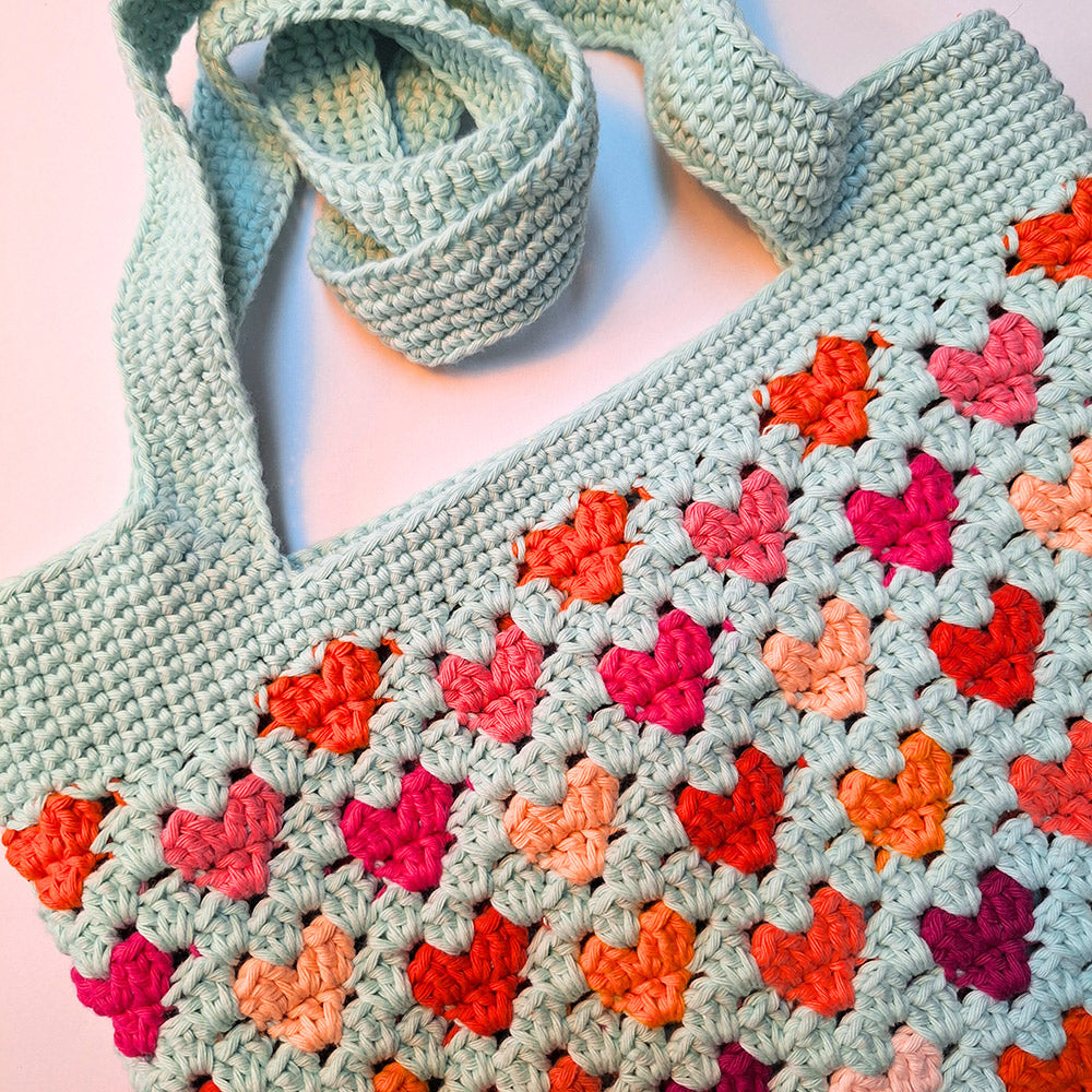 Paris bag — gemaakt met Paris Bag - Studio Madelaine Garen- en Haakpakket