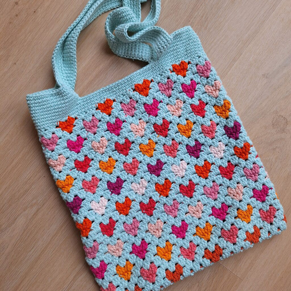 Paris bag — gemaakt met Paris Bag - Studio Madelaine Garen- en Haakpakket (2)