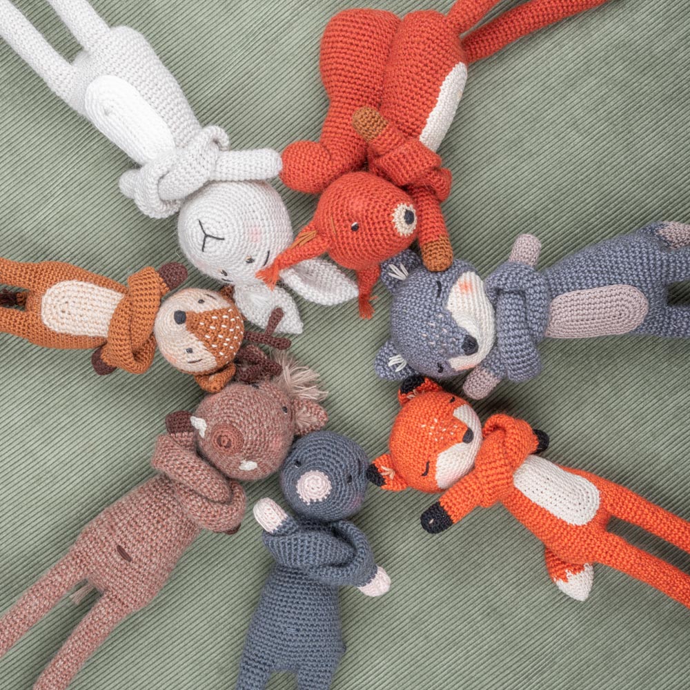 Forest animals pattern bundle — gemaakt met Patronenbundel Yarn and Colors Forest Animals