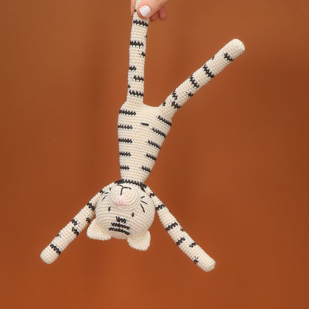 Tess tiger — gemaakt met Patronenbundel Yarn and Colors Zoo-Animals