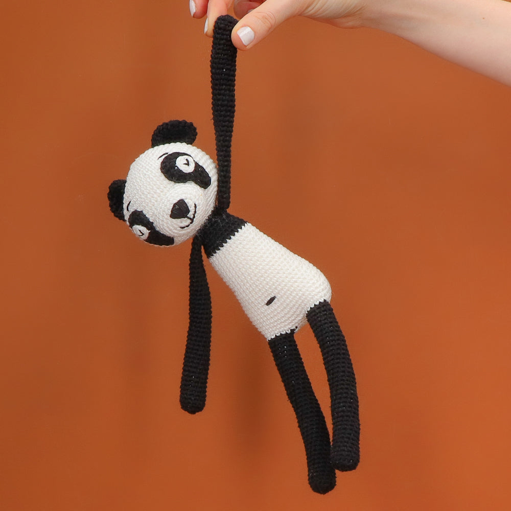 Pip panda — gemaakt met Patronenbundel Yarn and Colors Zoo-Animals