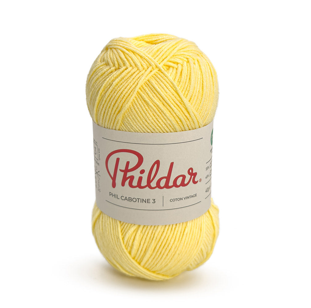 Phildar Phil Cabotine 3 2440 Lichtgeel