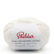 Phildar Phil Cachemire Coton 1214 Krijt