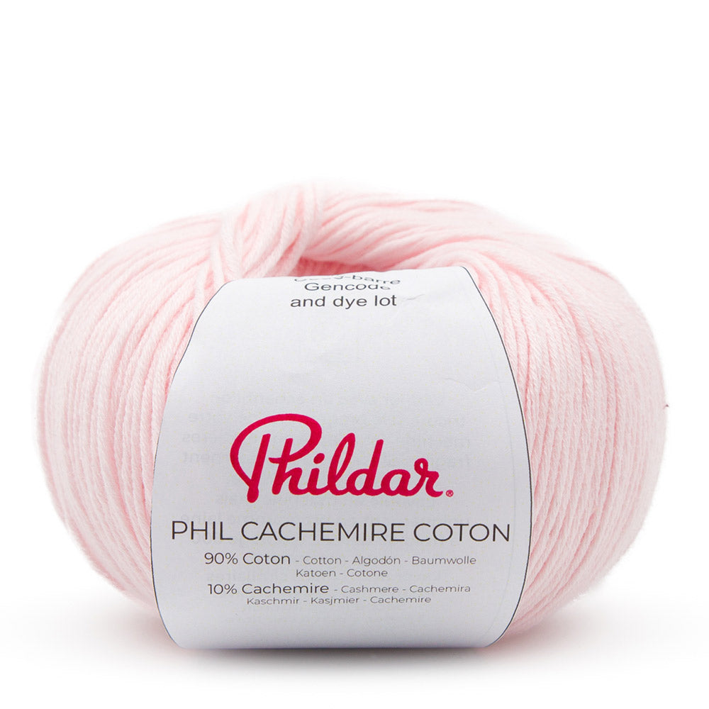 Phildar Phil Cachemire Coton 1278 Poederroze