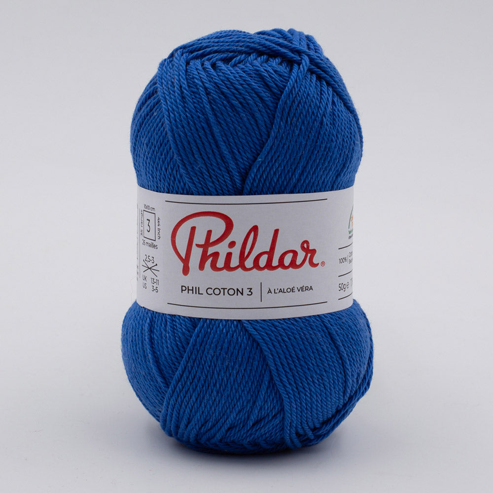 Phildar Phil Coton 3 1004 Ultramarijn