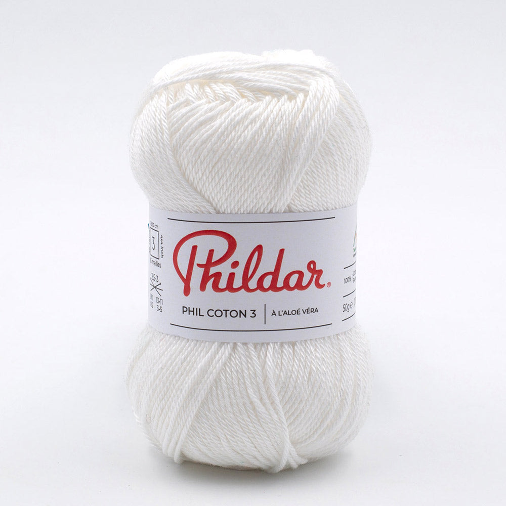 Phildar Phil Coton 3 1225 Wit