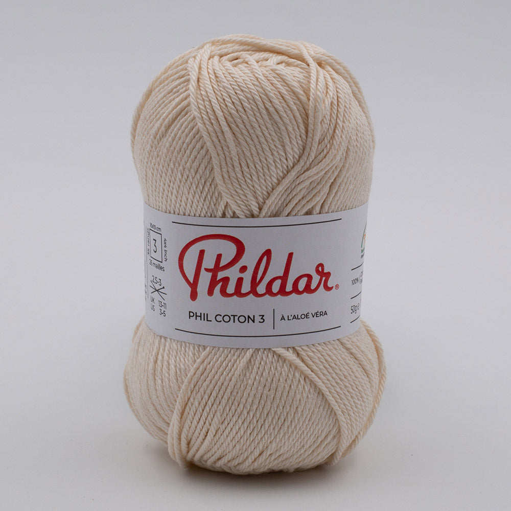 Phildar Phil Coton 3 1359 Ecru