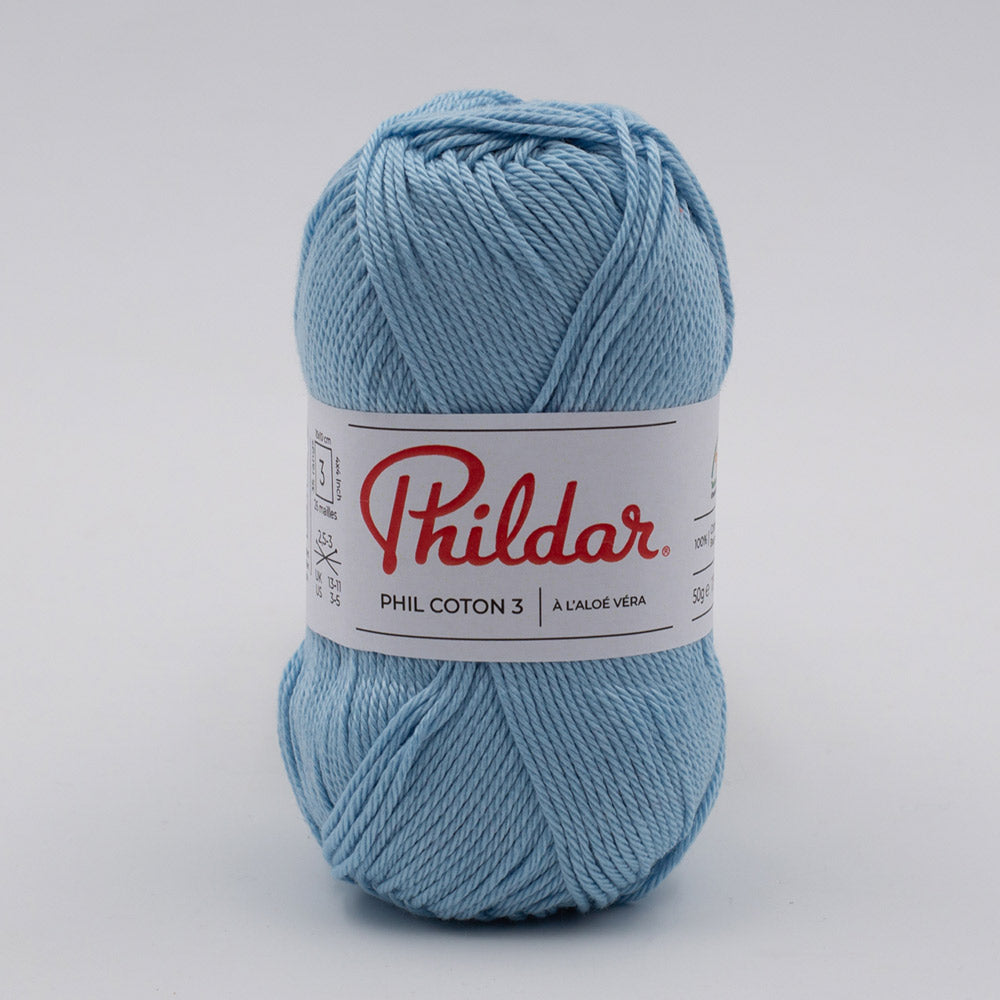 Phildar Phil Coton 3 1367 Azuur