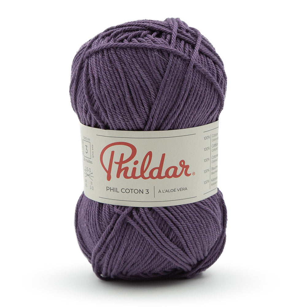 Phildar Phil Coton 3 2405 Blauwe bes
