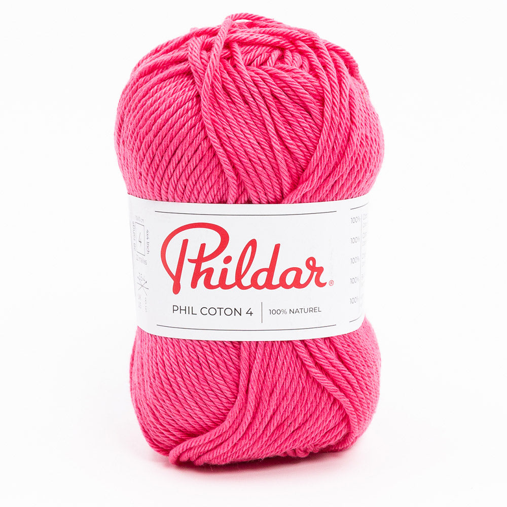 Phildar Phil Coton 4 1092 Indiase roos