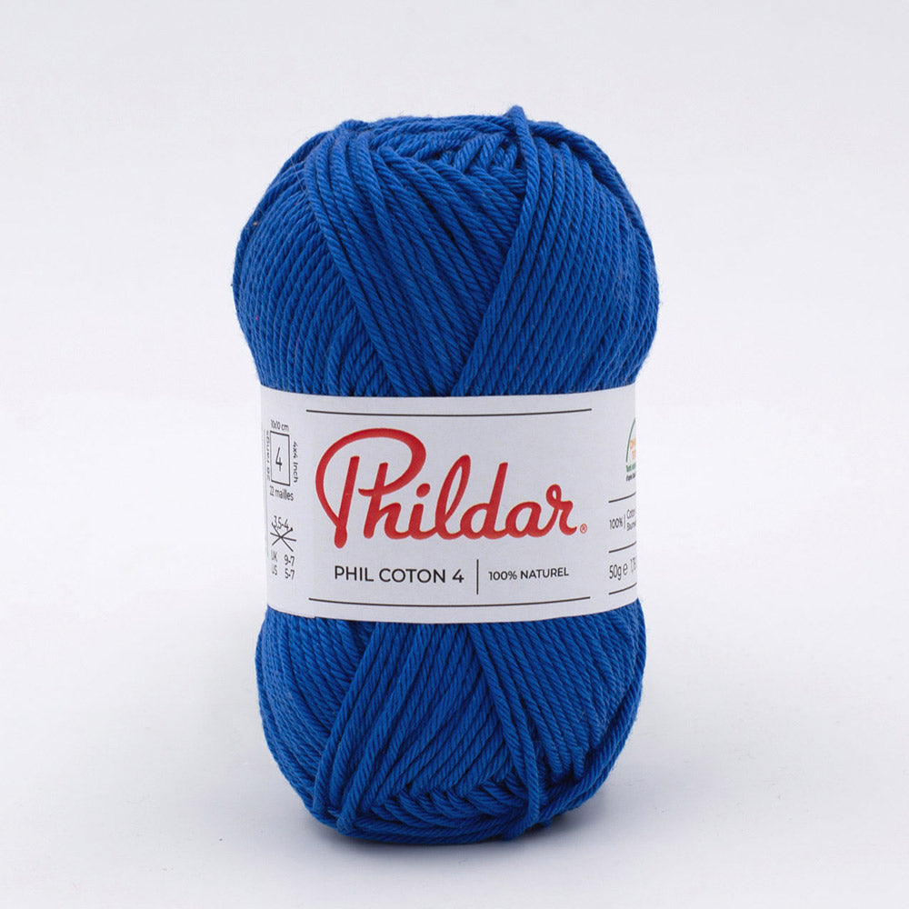 Phildar Phil Coton 4 1410 Ultramarijn
