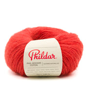 Phildar Phil Mohair Coton 2029 Bloedsinaasappel