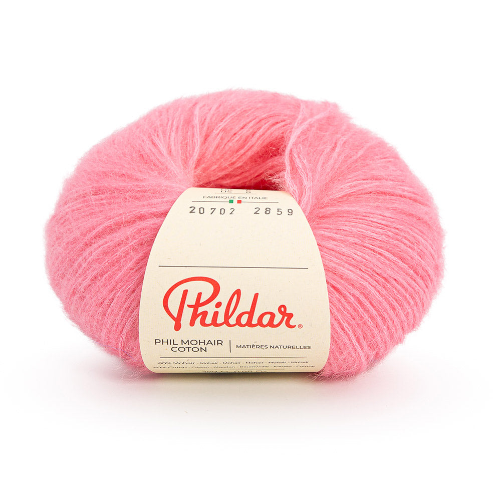 Phildar Phil Mohair Coton 2393 Bonbonroze