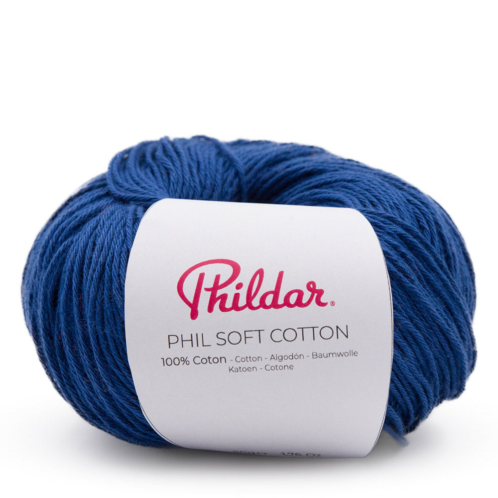 Phildar Phil Soft Coton 2085 Ultramarijn