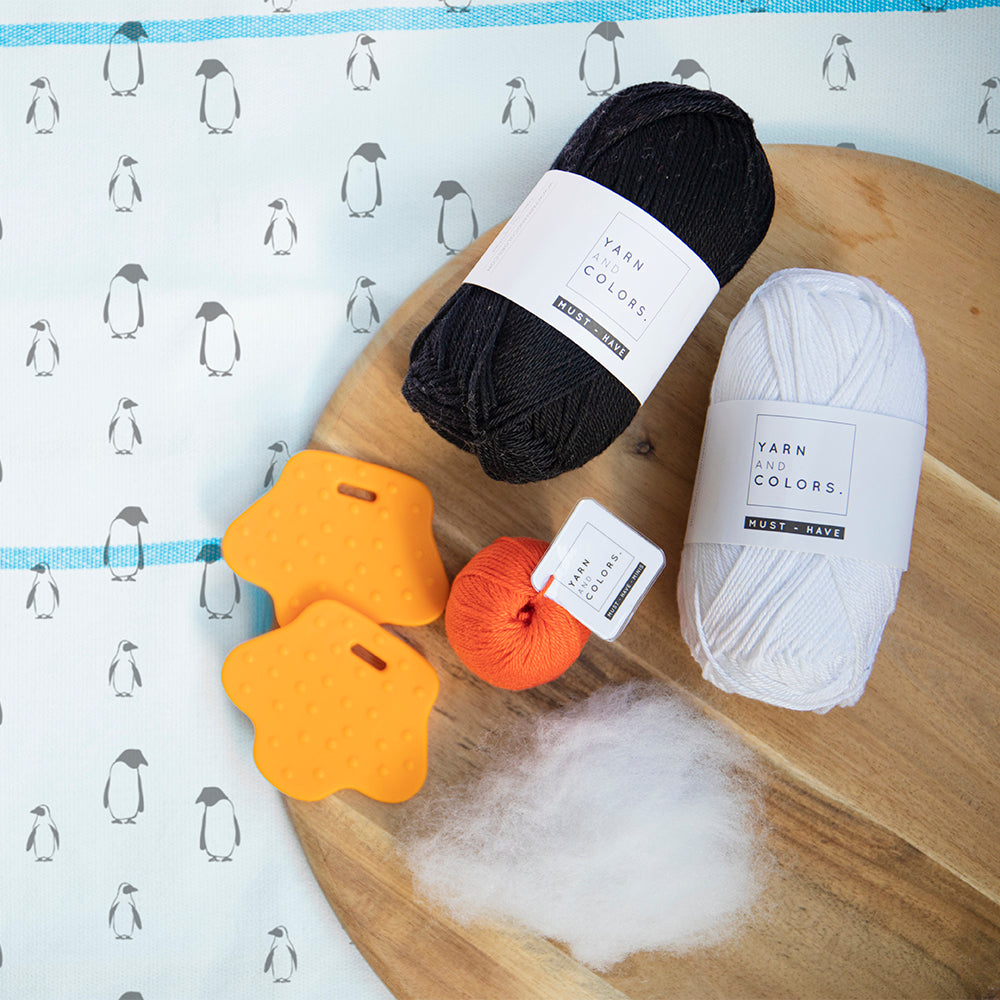 Bewerkt — gemaakt met Pinguïn Garenpakket