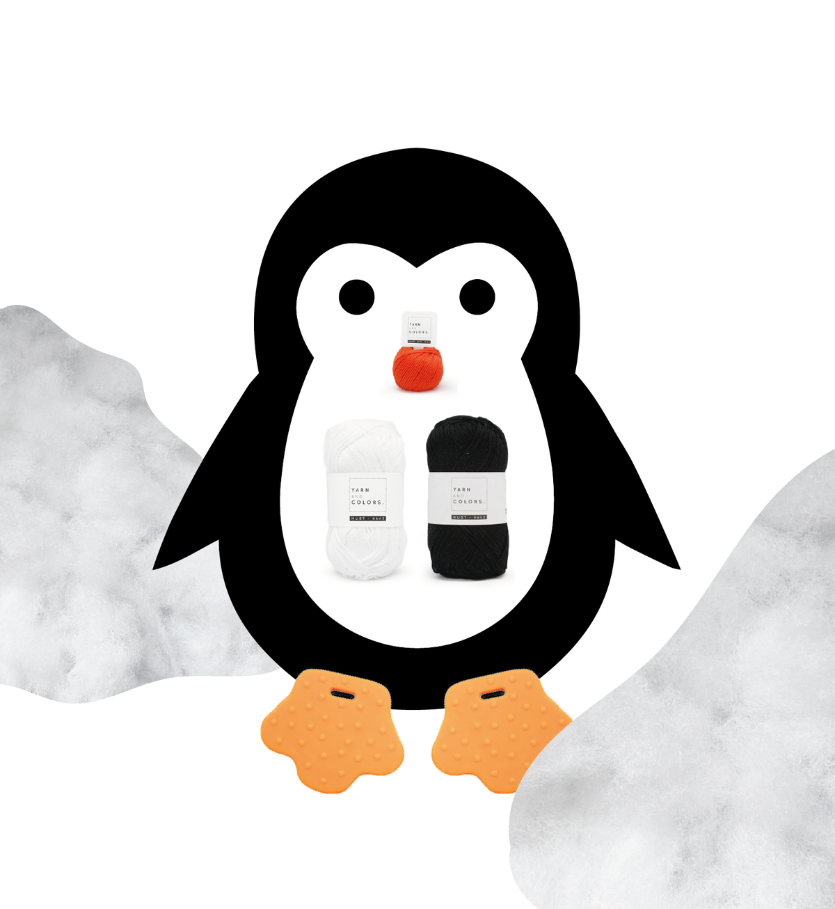 Pinguïn Garenpakket