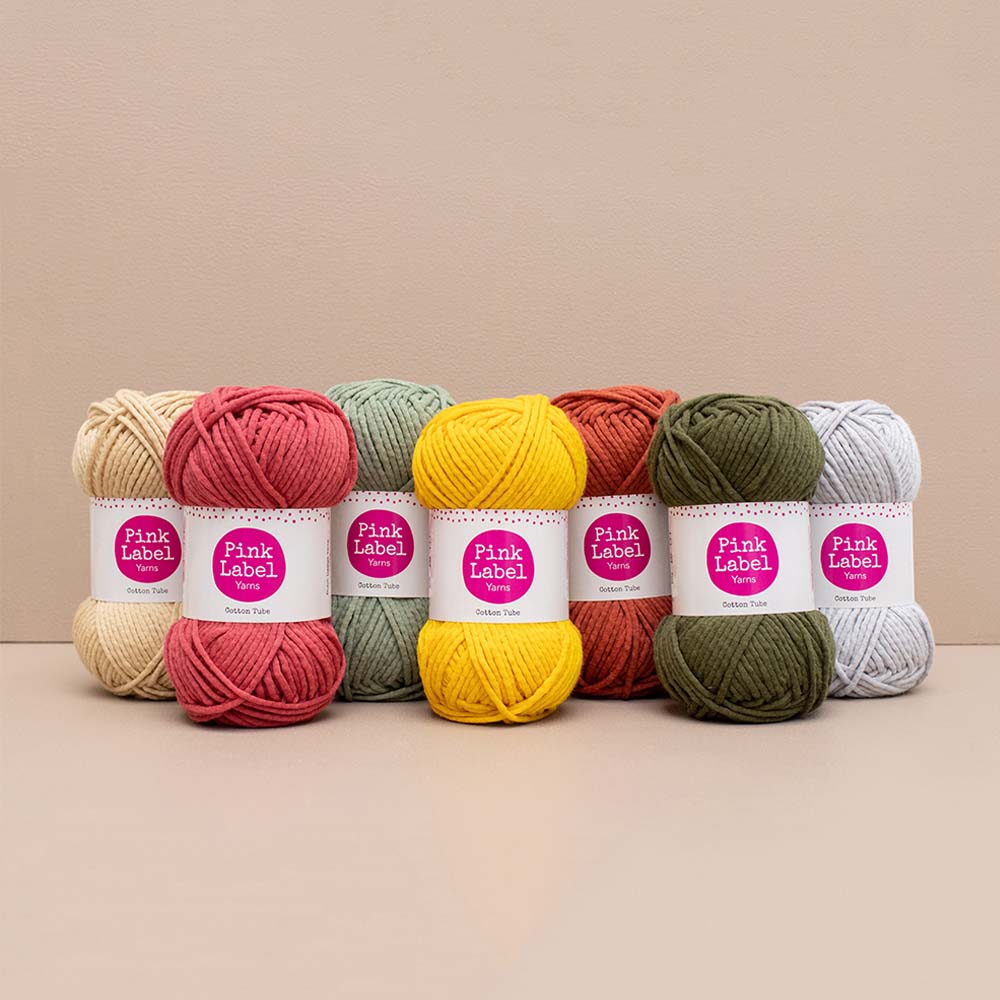 Cottontube — gemaakt met Pink Label Acrylic Ribbon
