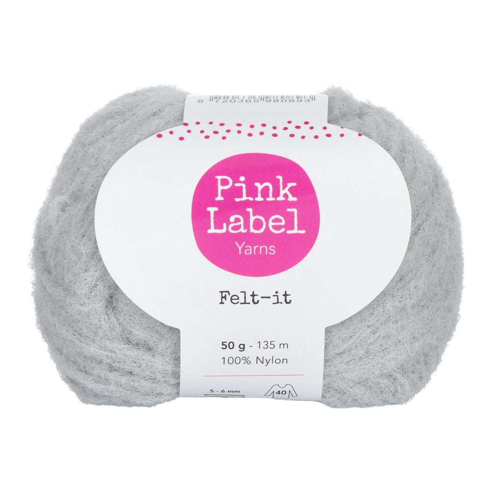 Pink Label Felt-it 012 Lizz - Cement Grey