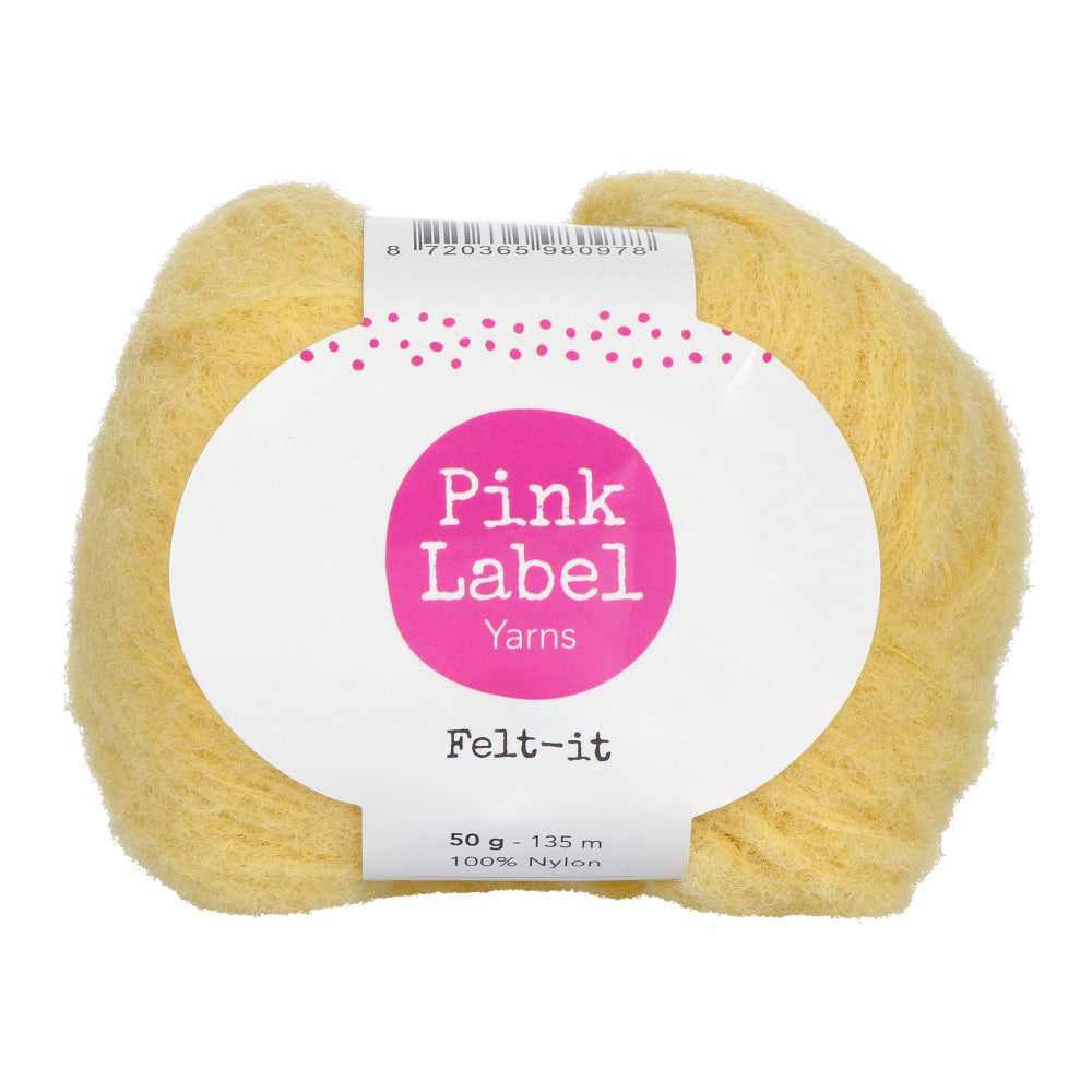 Pink Label Felt-it 015 Macy - Yellow Sands