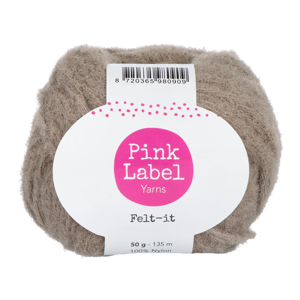 Pink Label Felt-it 018 Lisa - Taupe