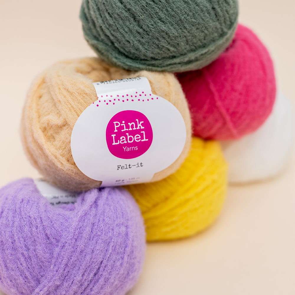 Felt it — gemaakt met Pink Label Felt-it