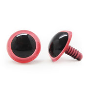 Plastic veiligheidsogen basic 007 Roze 24mm