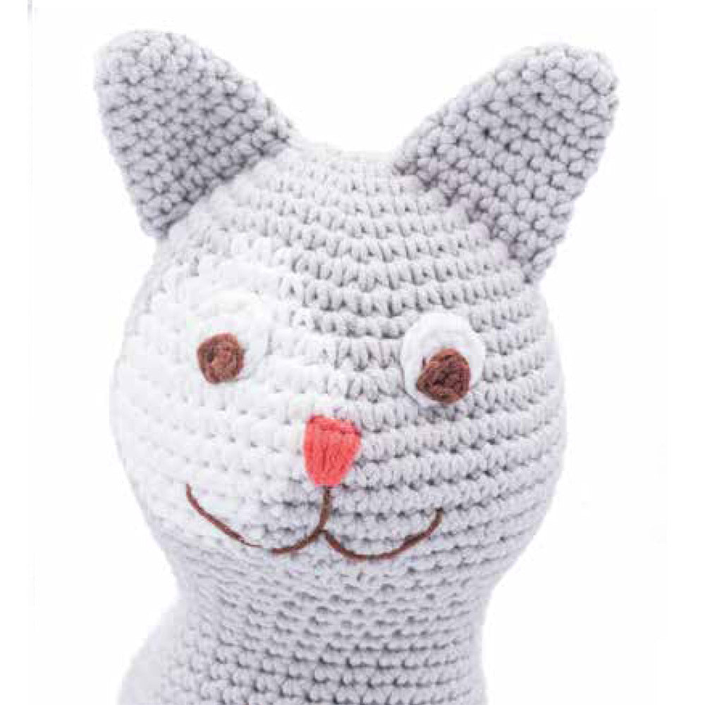 Poes muis close up — gemaakt met Poes Muis Garenpakket