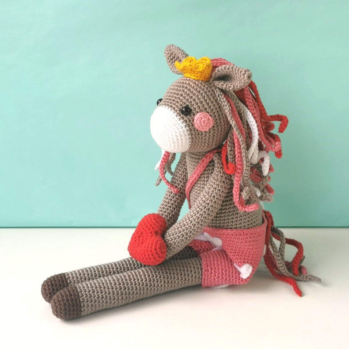 Polly — gemaakt met Polly het Hartjespaard Haakpakket - Mrs Milly (4)