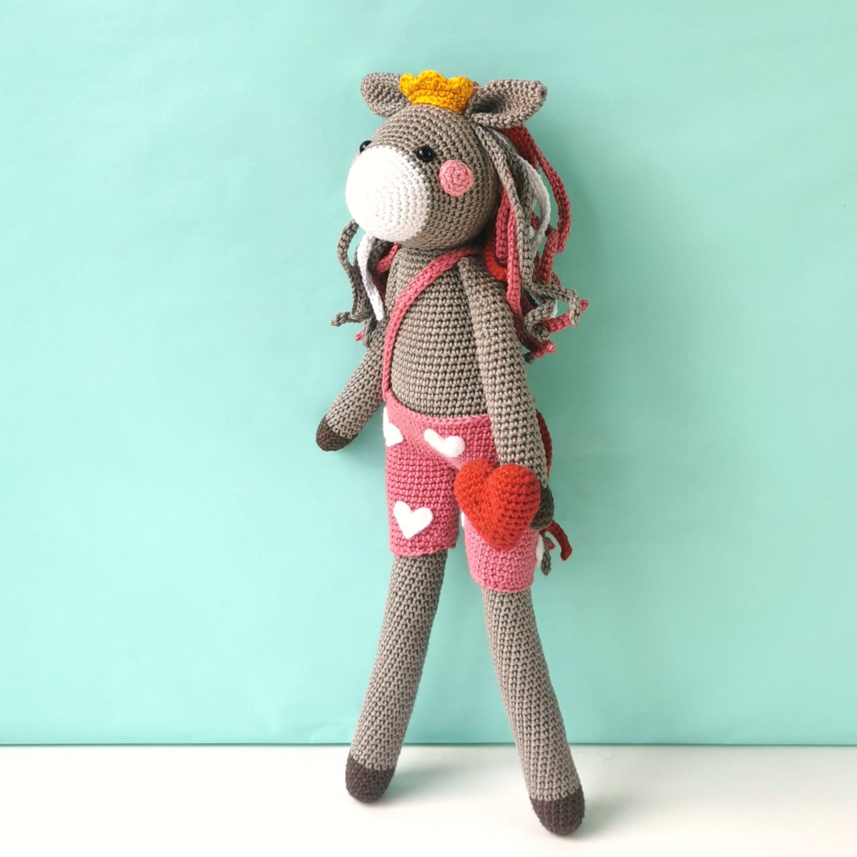 Polly — gemaakt met Polly het Hartjespaard Haakpakket - Mrs Milly (3)
