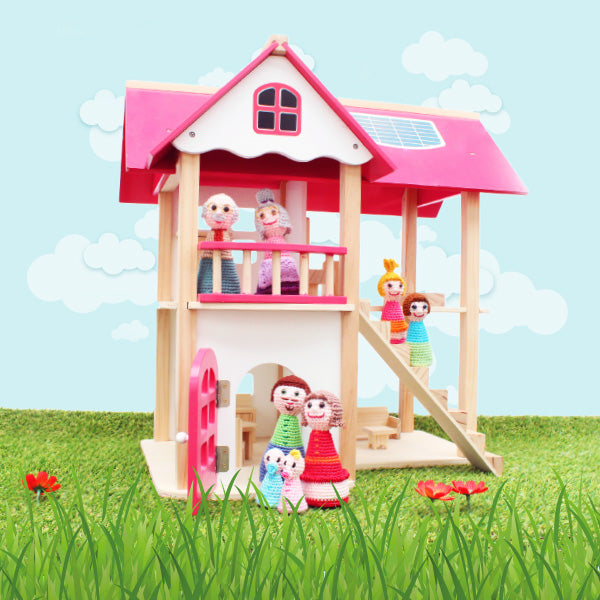 Poppenfamilie haakpakket