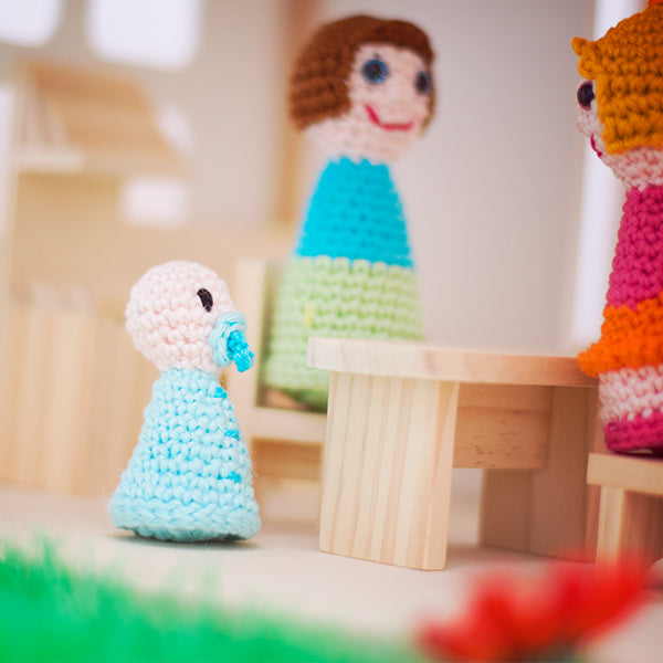 Poppenfamilie haakpakket (7)
